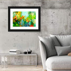 Colorful Forest Canopy Wall Art