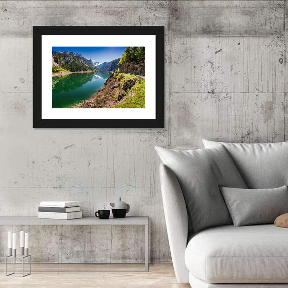 Gosausee Lake In Austria Wall Art