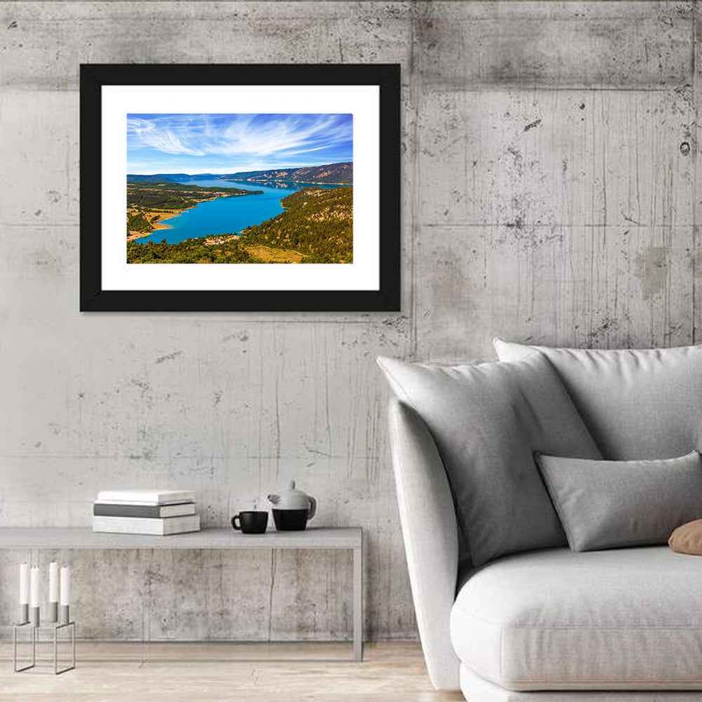 Lac De Sainte-croix, Verdon Gorge Wall Art