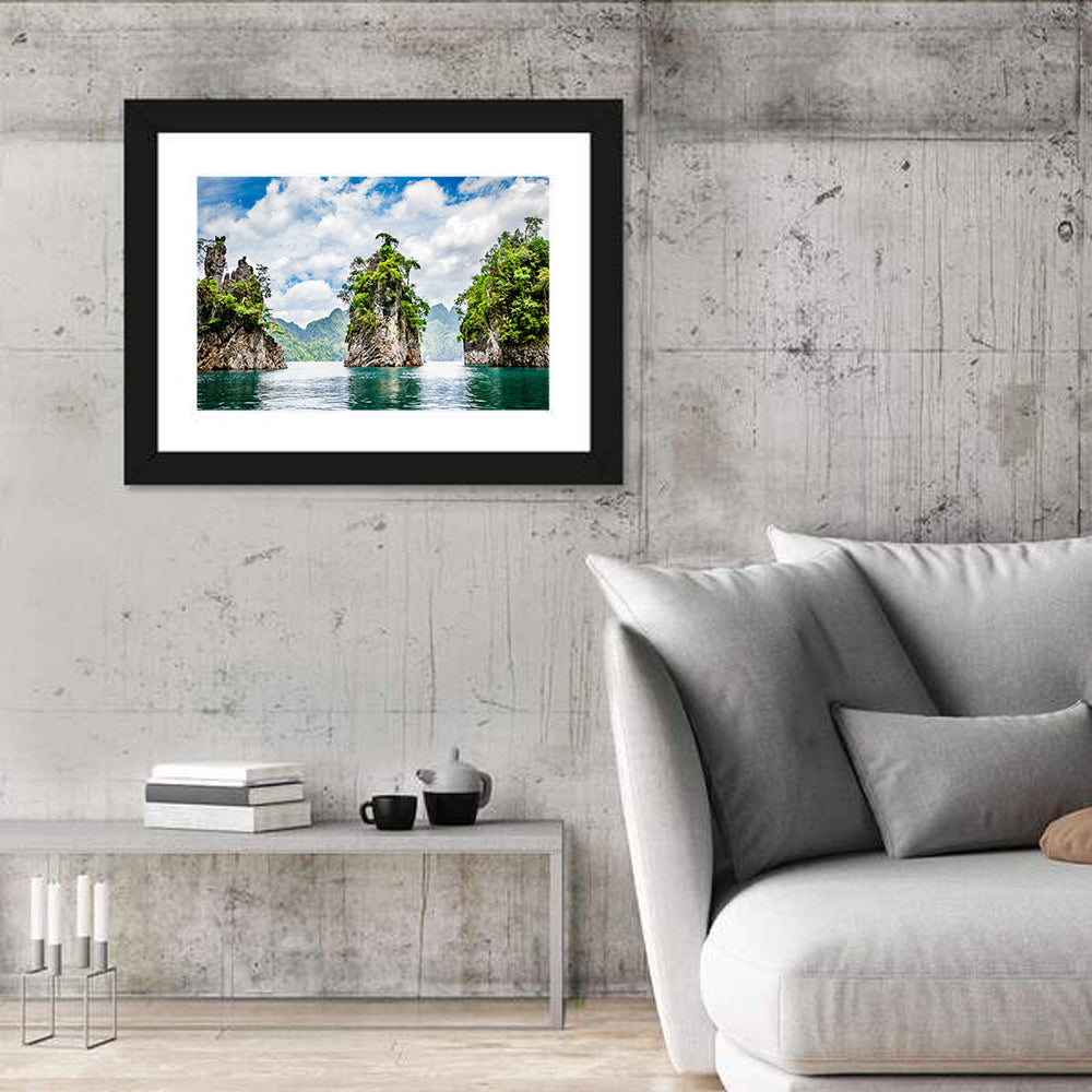 Ratchaprapha Dam Landscape Wall Art