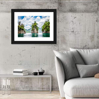 Ratchaprapha Dam Landscape Wall Art