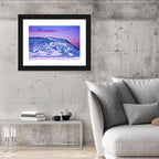Purple Dusk Over Kilimanjaro Wall Art