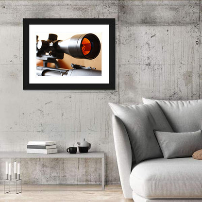 Sniper Scope Close Up Wall Art