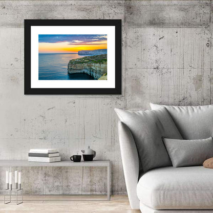 Dwejra Cliffs Sunset, San Lawrenz Wall Art