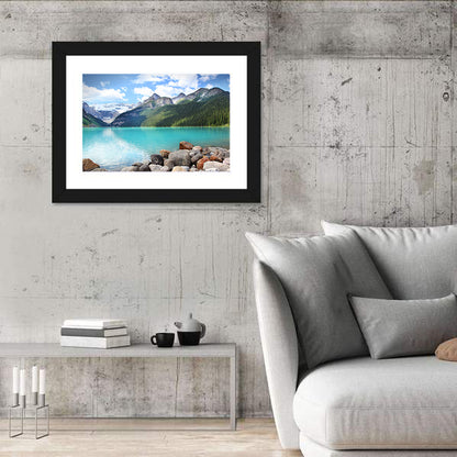 Lake Louise Turquoise Vista Wall Art