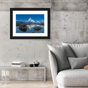 Matterhorn Sunset & Stelli Lake Wall Art