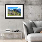 Machu Picchu in the Andes Wall Art