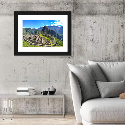 Machu Picchu in the Andes Wall Art