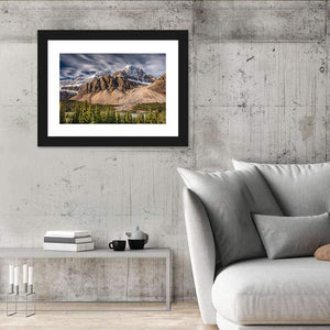 Mont Crowfoot In Alberta Wall Art