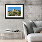 Sagaing Hills Temples, Mandalay Wall Art