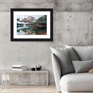 Braies Lake Italy Wall Art