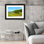 Forillon Lake and Meadow, Quebec Wall Art