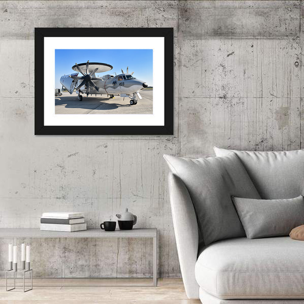 Asdf E-2c Side Profile Wall Art