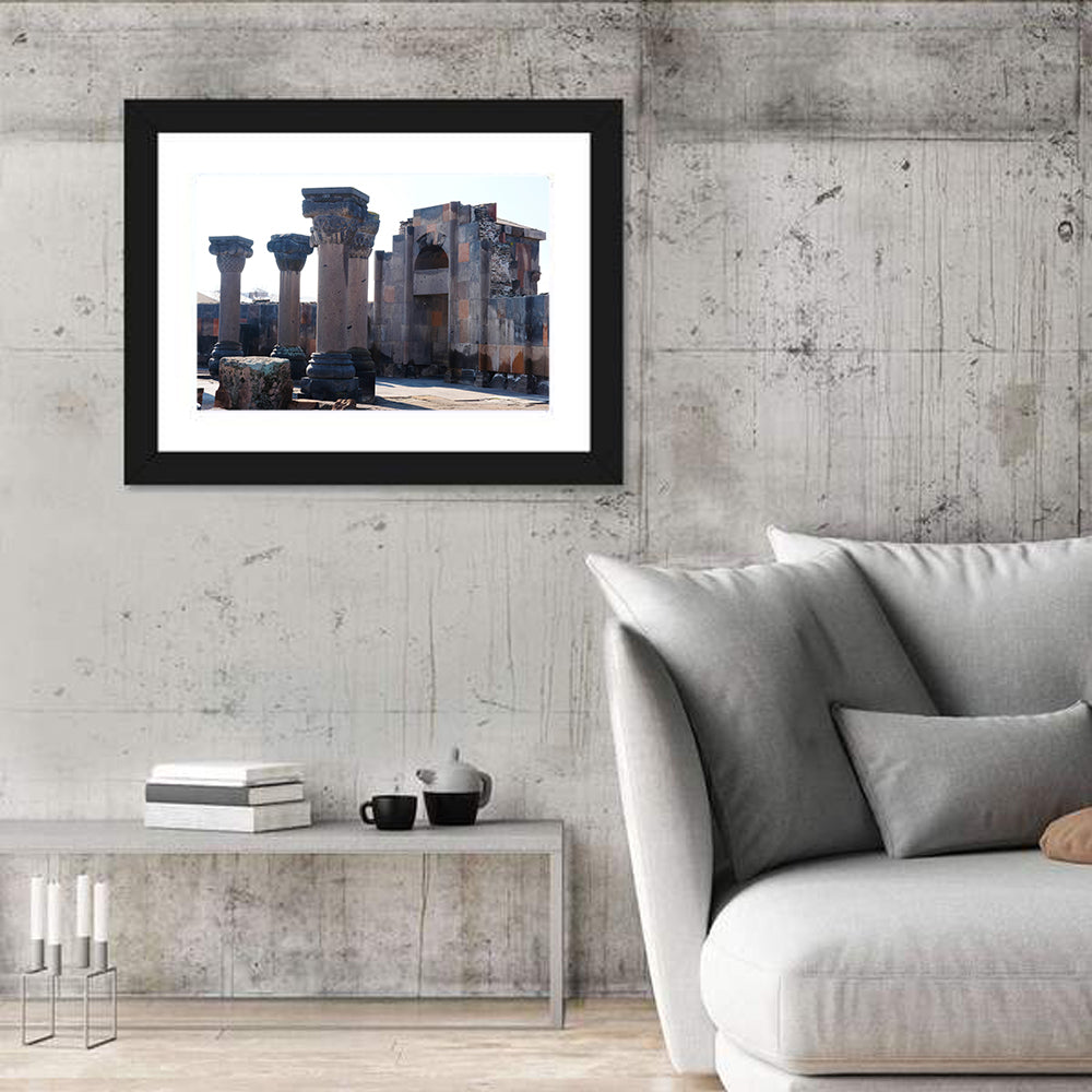 Zvartnos Temple Ruins, Yerevan Wall Art