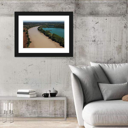 Garonne River and Cadillac Lake Wall Art