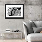 Minimalist Manhattan Map Wall Art