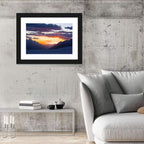Hispar Pass Sunset Wall Art