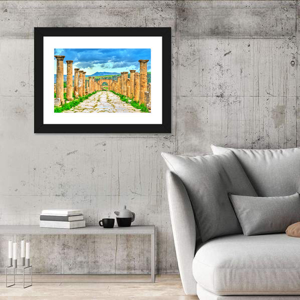Jerash Cardo Maximus Ruins Wall Art