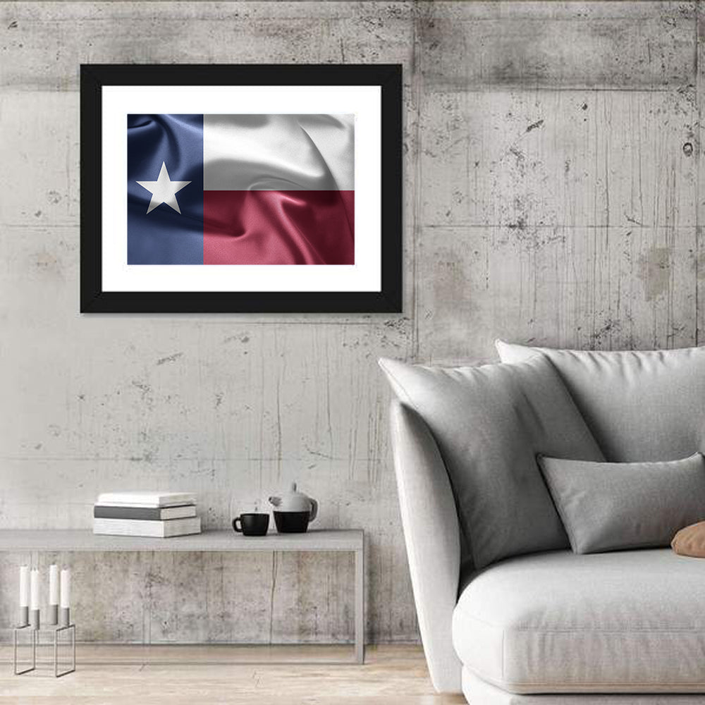 Texas Lone Star Flag Wall Art