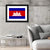 Flag Of Cambodia Wall Art