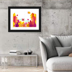 Autumn Leaves Botanical Illustration Wall Art