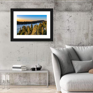 Lake Arrowhead Sunset Wall Art