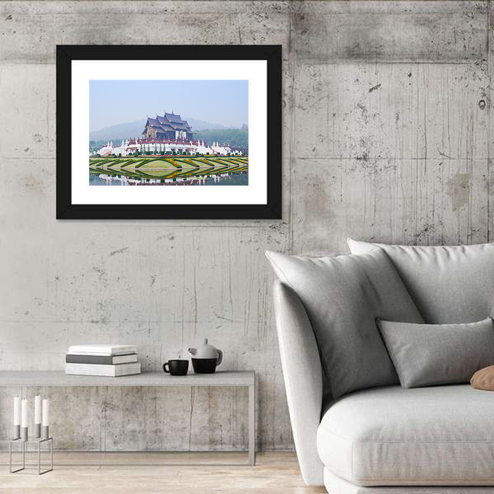 Ho Kham Royal Pavilion Chiang Mai Wall Art in a room, landscape