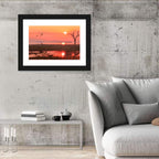 Lake Kariba Sunset Silhouette Wall Art