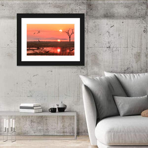 Lake Kariba Sunset Wall Art