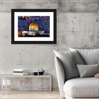 Golden Dome of the Rock, Jerusalem Wall Art