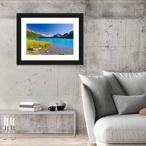 Lake In Jasper National Park Wall Art