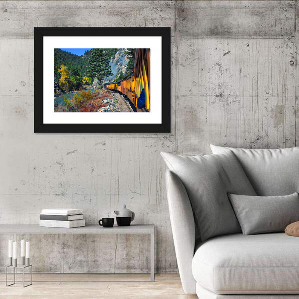 Steam Engine No 21 in Colorado Wall Art