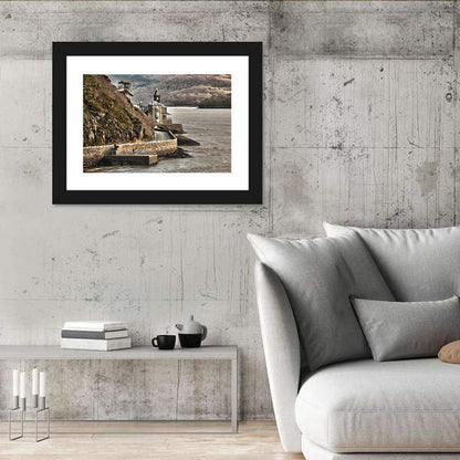 Barmouth Clock Tower Coastal View Wall Art