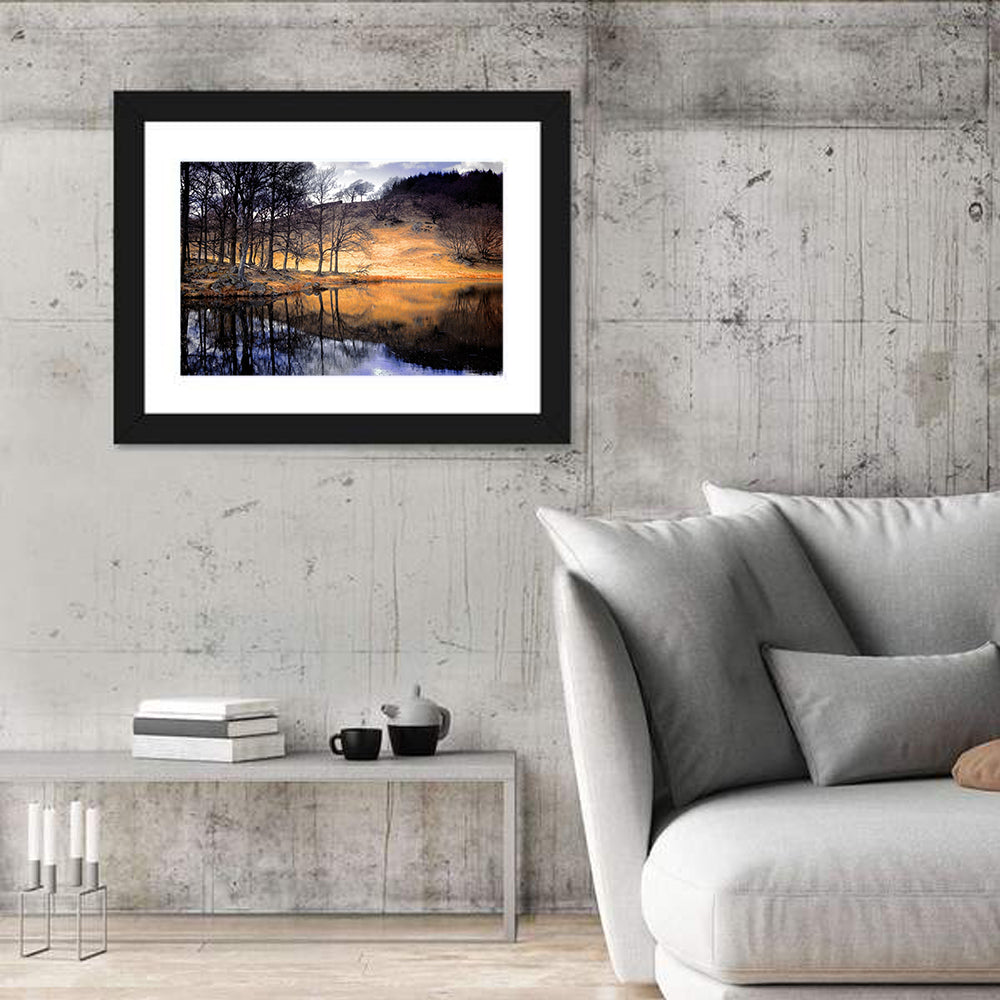 Lake District Reflection Cumbria Wall Art