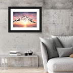 Breaking Chains at Sunset Wall Art