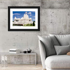 White Marble Hindu Temple, Atlanta Wall Art