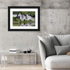 Kylemore Abbey Lakeside Castle Wall Art