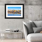 Vancouver Coal Harbour Sunset Skyline Wall Art