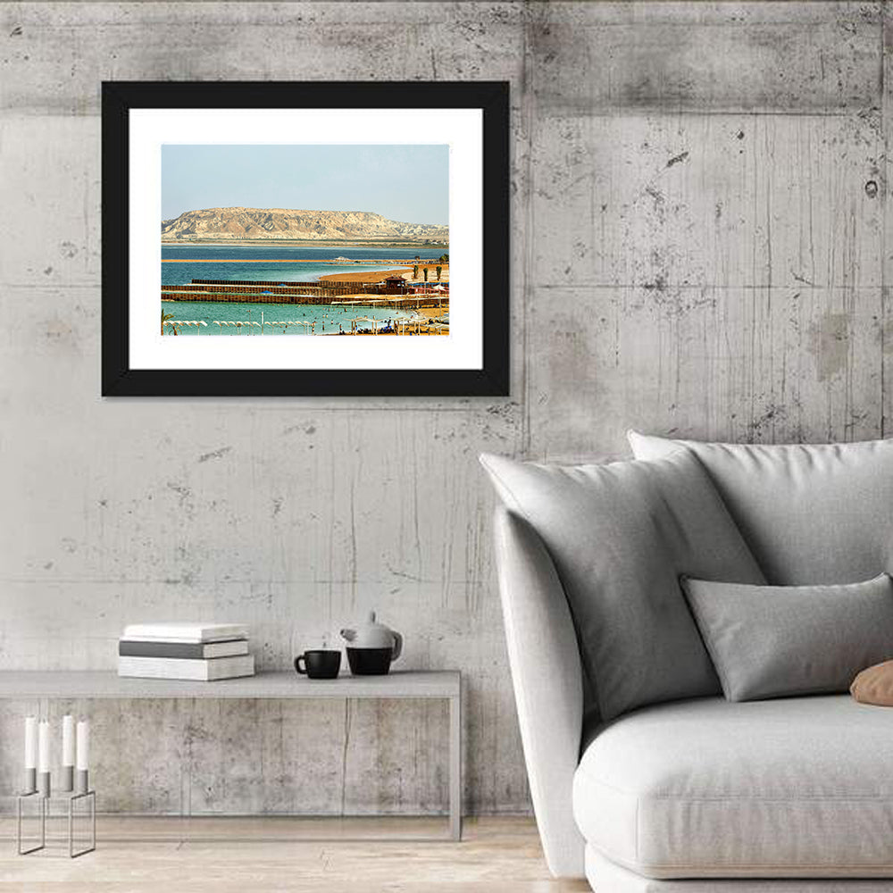 Dead Sea at Ein Bokek Wall Art