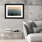Christ the Redeemer at Golden Hour Wall Art