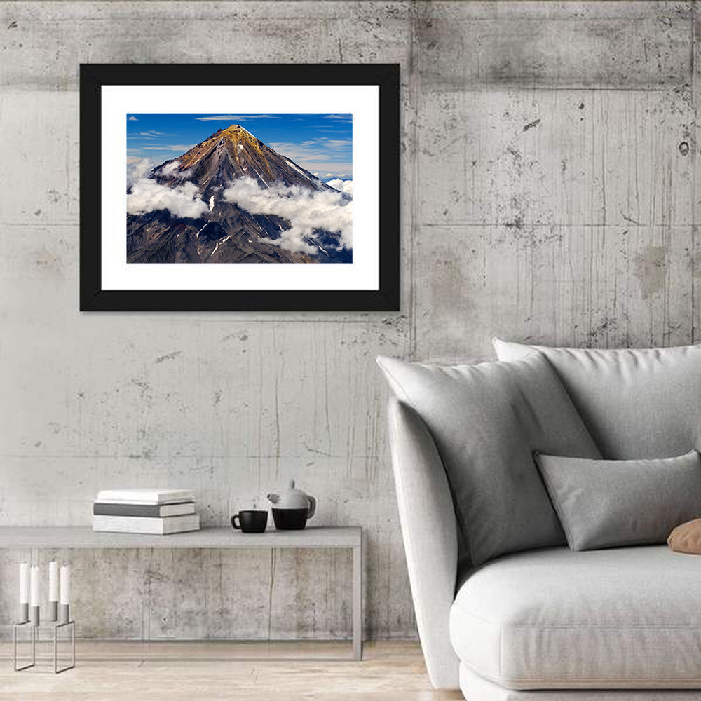Koryaksky Volcano, Russia Wall Art in a room, landscape