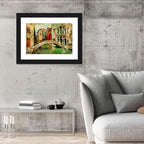 Venetian Canal Romance Wall Art