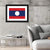 Flag Of Laos Wall Art