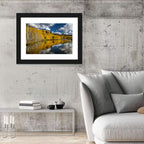 Cushman Lake Golden Aspens Wall Art