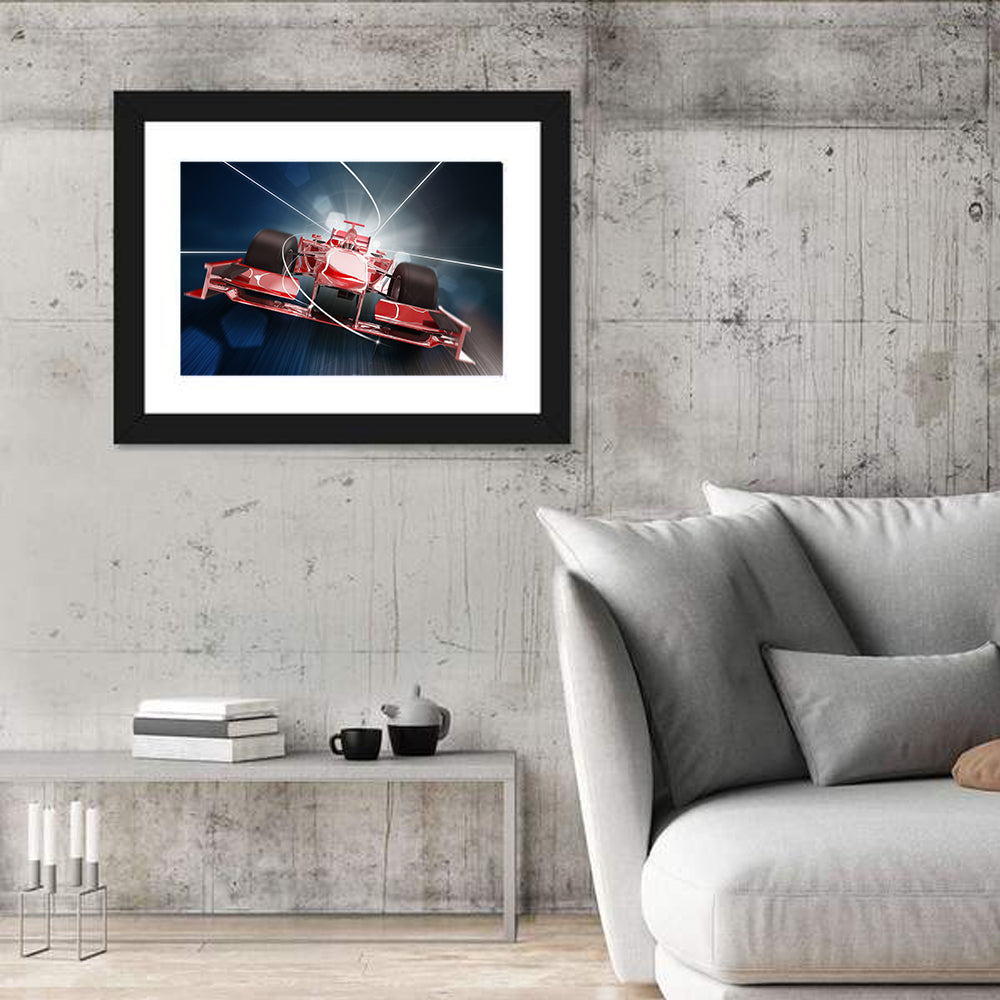 Formula One Concept Car Wall Art