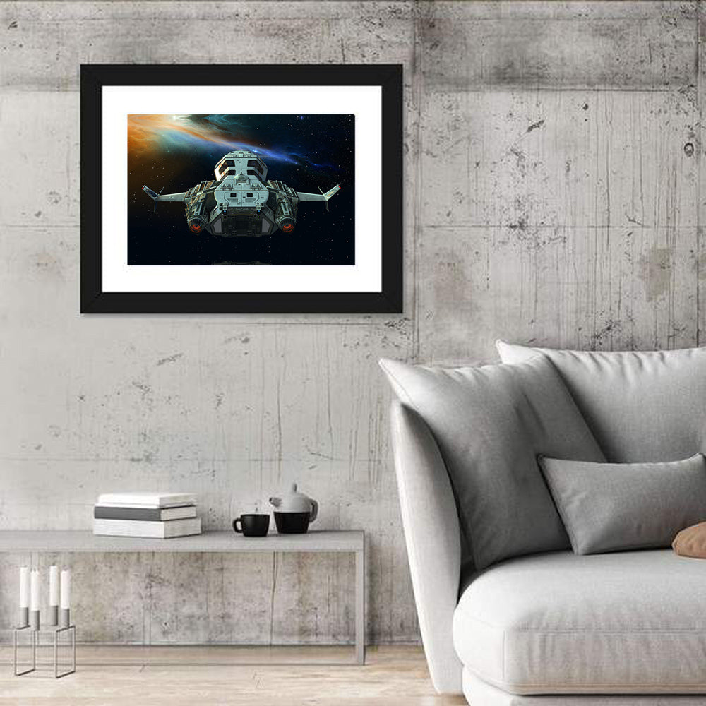 Starship Closeup Wall Art