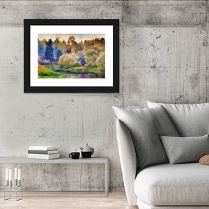 Forest Watercolor Wall Art