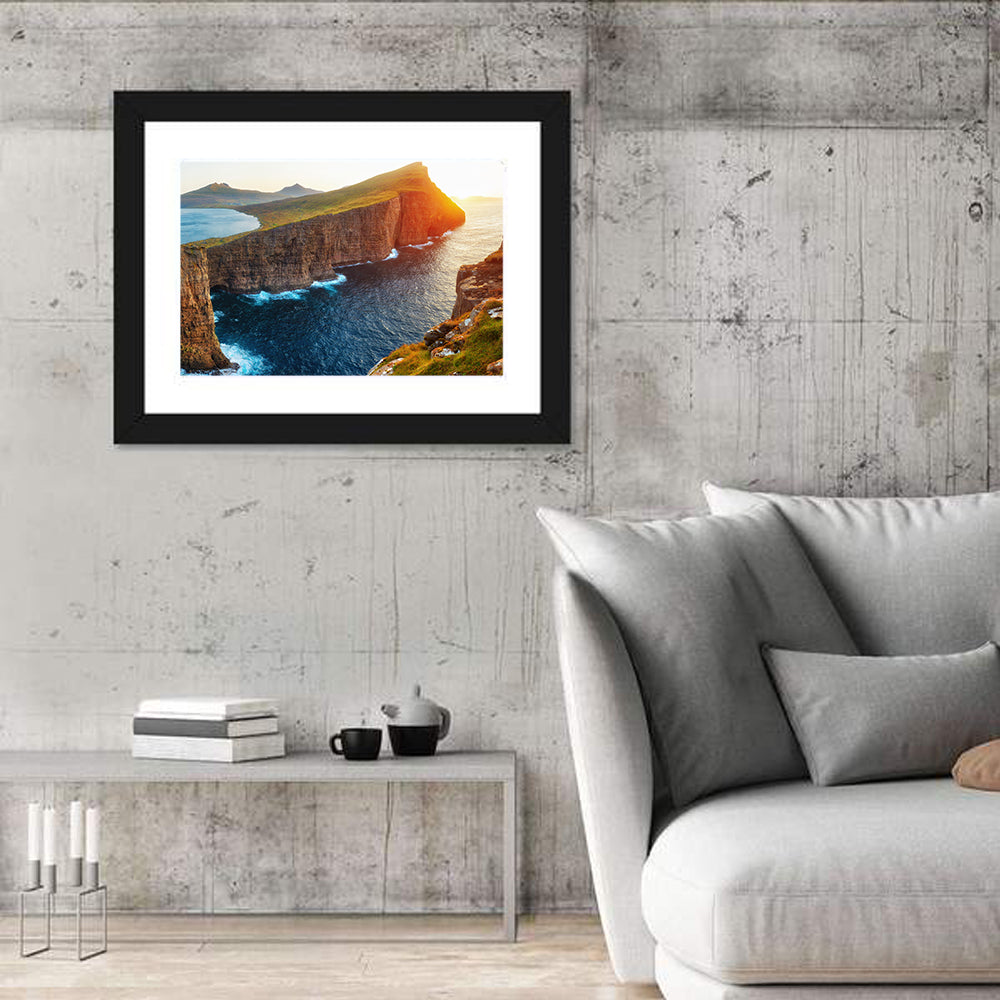 Sørvágsvatn Lake, Faroe Islands Wall Art