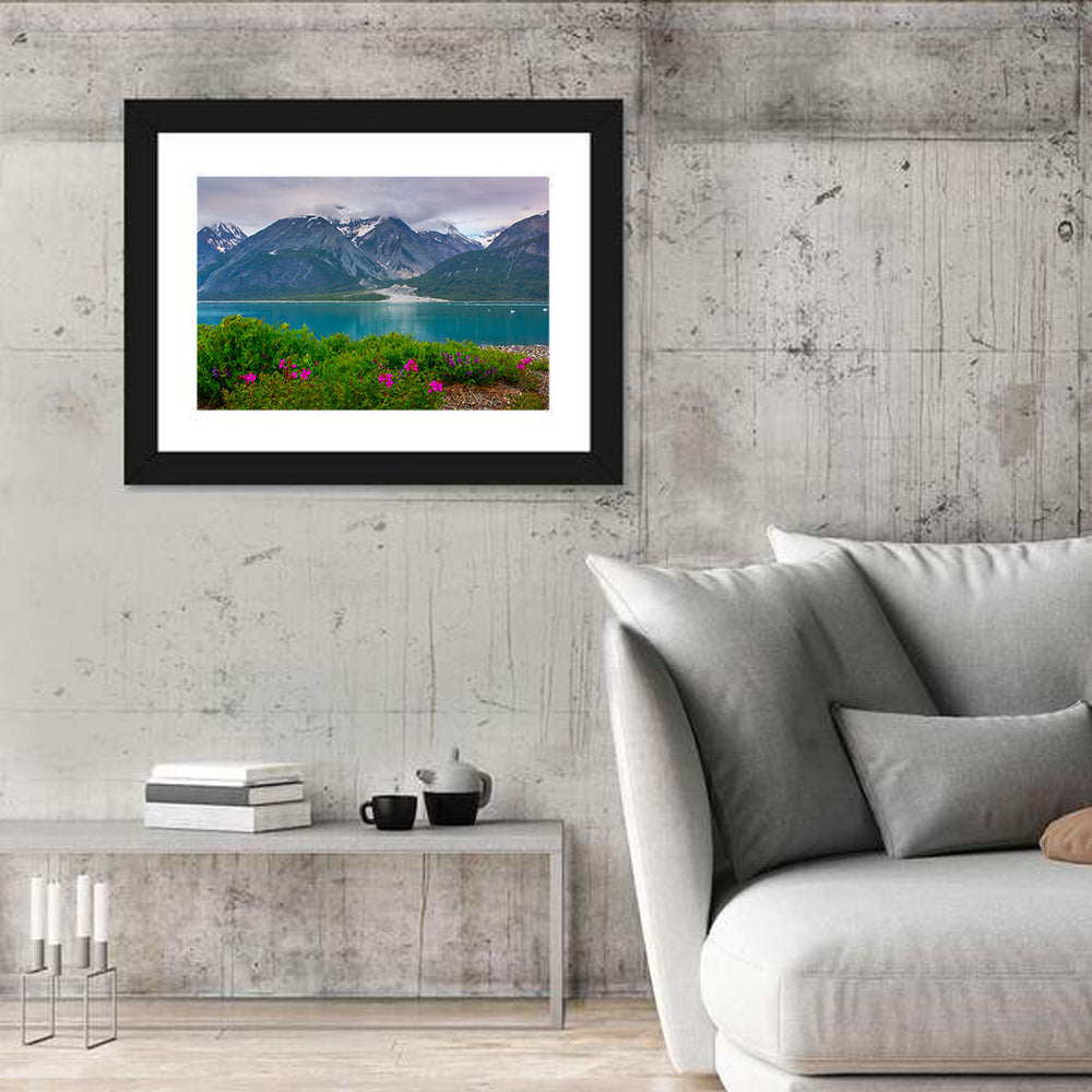 Glacier Bay Alaska Wildflowers Wall Art