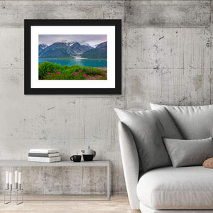 Wild Flowers In Glacier Bay National Park Alaska Wall Art